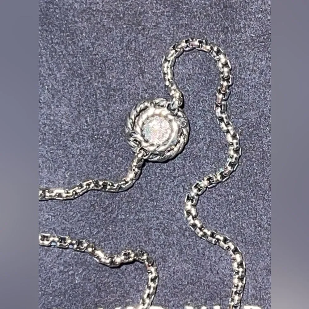 DAVID YURMAN Diamond Chatelaine Petite Pave Station Bracelet DAVID YURMAN